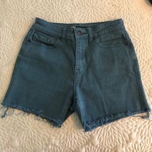 BDG Highrise Blue Jean Shorts